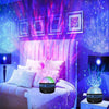 Ocean Galaxy LED Sky Projector Light - Bedroom Night Light with 14 Light Effects, USB Atmosphere Lamp