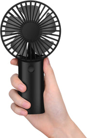 Portable Handheld Fan with 4400mAh Rechargeable Battery – 6-15 Hours of Cooling for Outdoor Activities, Compact Personal Fan for Men & Women, Ideal Summer Gift