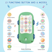 Interactive Baby Cell Phone Toy – Learning Phone with Lights and Sounds for Infants 6-12 Months