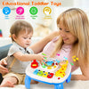 Musical Learning Activity Table for Babies 6-12 Months – Fun Early Education Toy for 1-3 Year Olds, Interactive Play Center with Lights & Sounds