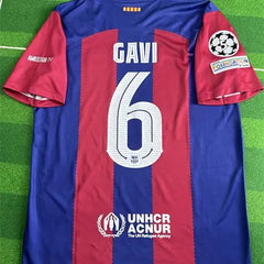 2023/24 Barcelona Home & Away Football Jersey | Player Edition No. 6 for Fans