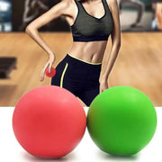 TPE Lacrosse Ball for Fitness & Trigger Point Massage - Gym Training Fascia Roller Hockey Ball