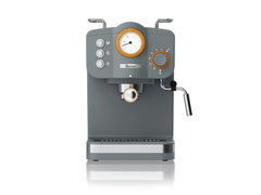 Nordic Espresso Coffee Machine - Compact Pump Coffee Maker for Rich Espresso, Cappuccinos & Lattes