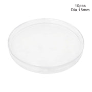 10Pcs Transparent Coin Holder Storage Boxes - Durable Plastic Coin Capsules for Collectors | 18-40mm Coin Protection Case