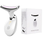 Wavy Chic 7-Color LED Microcurrent Facial Massager – Acne Treatment & Skin Firming Device for Face & Neck Rejuvenation
